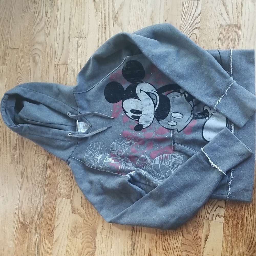 (S) Walt Disney World Disneyland Resort Graphic Hoodie Grunge Resortwear Travel